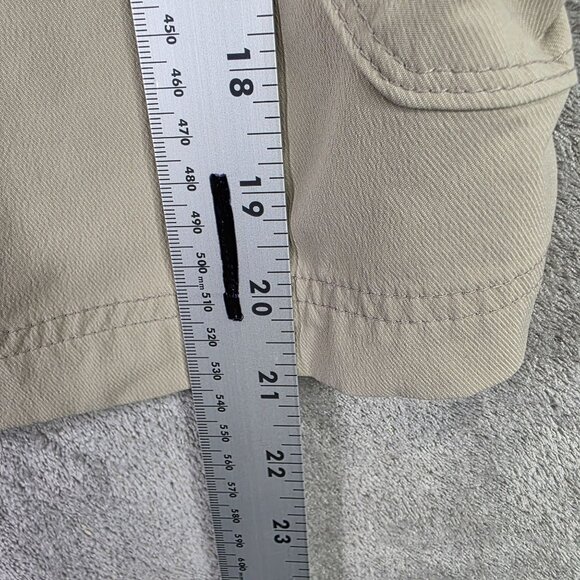 Mens George Beige Cargo Shorts Nylon Polyester Spandex Blend 10" Inseam Size 38 - Picture 10 of 11
